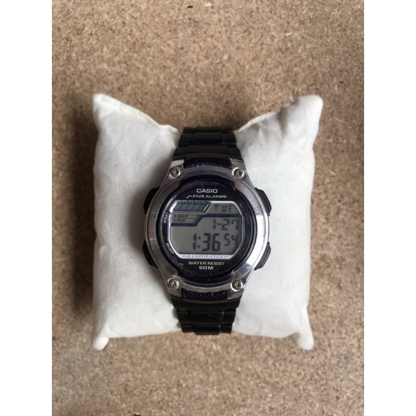 Jam Tangan Pria CASIO Bekas Second Preloved Original Digital Plastik Rubber