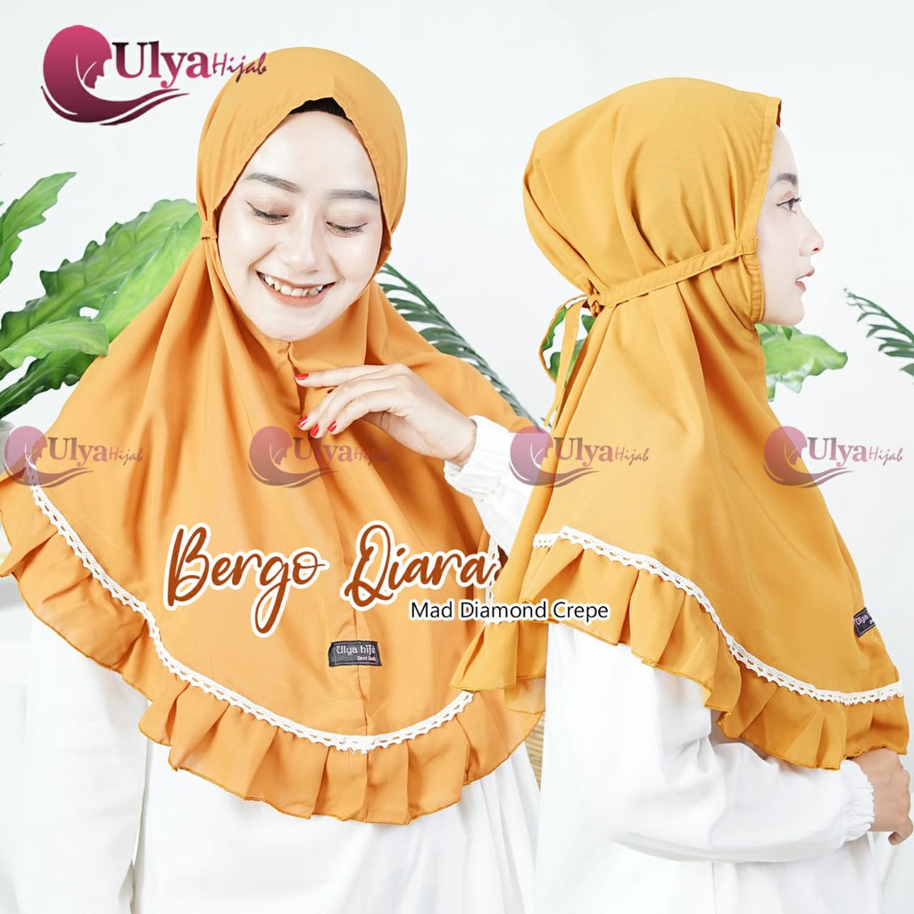 {ORIGINAL ULYA HIJAB} BERGO QIARA