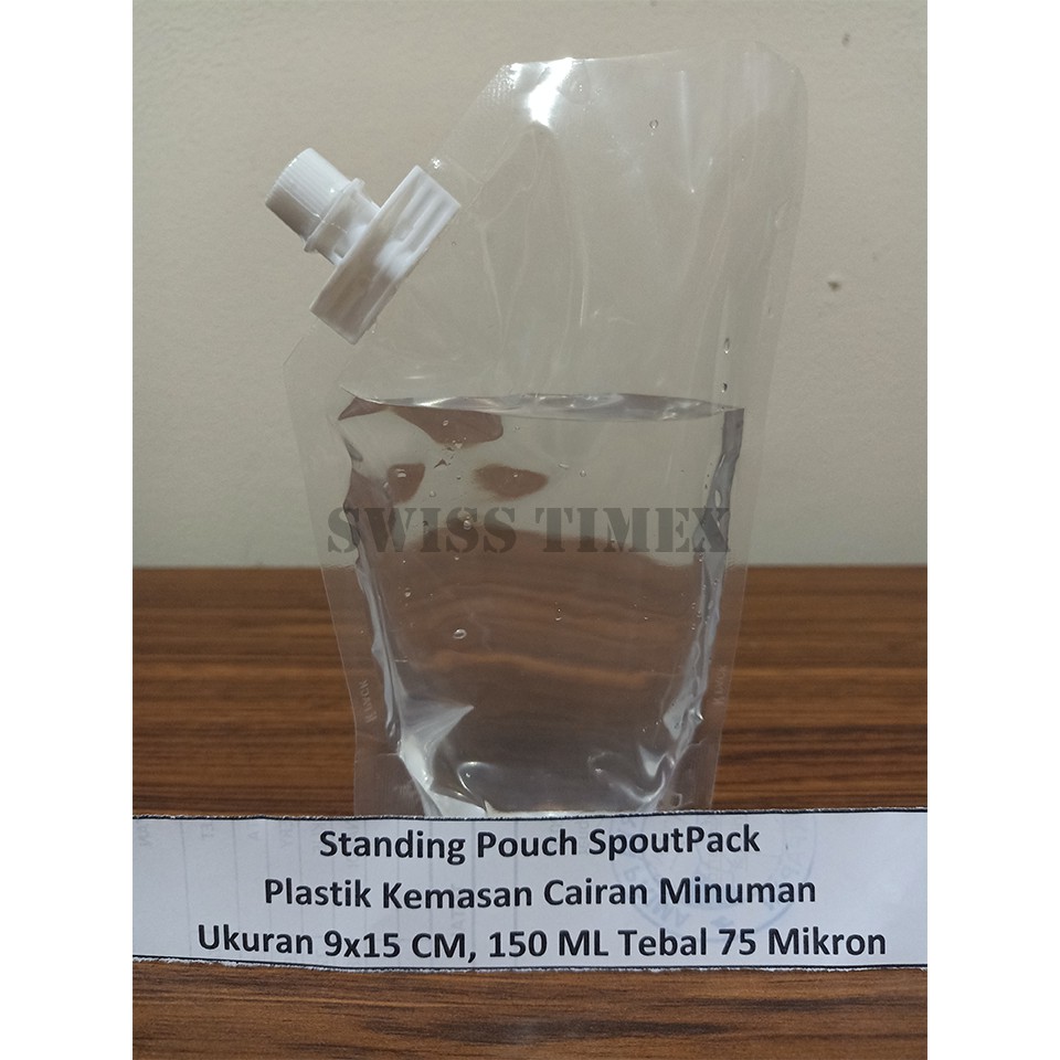 20 Pcs Standing Pouch SpoutPack Plastik Cairan - Minyak 150ML