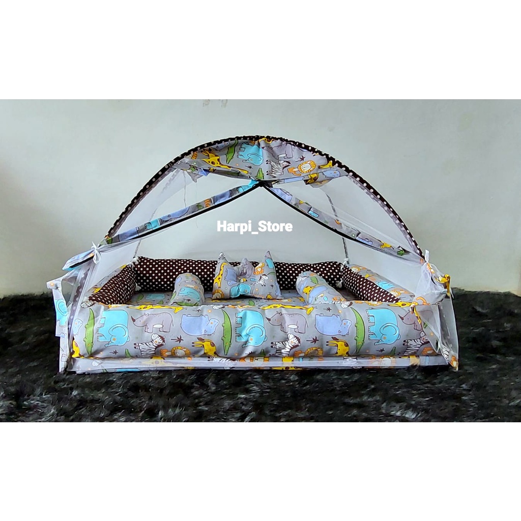 Kasur Bayi Kelambu Tenda Hello Safari
