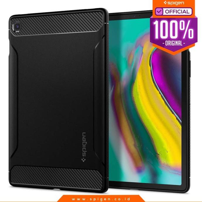CASE GALAXY TAB S5E SPIGEN RUGGED ARMOR SOFTCASE CARBON FIBER CASING