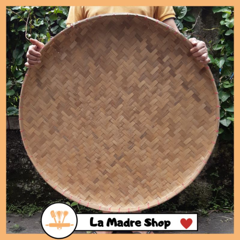 TAMPIR TAMPAH BAMBU JUMBO Nyiru Besar - Uk. Diameter 95 cm