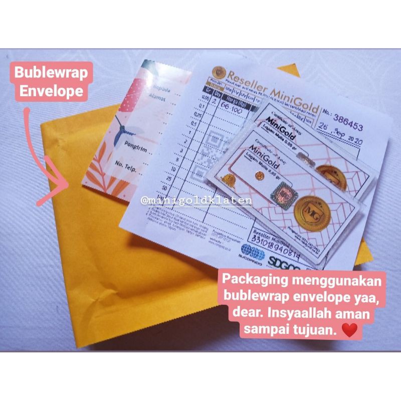 

Bublewrap Envelope