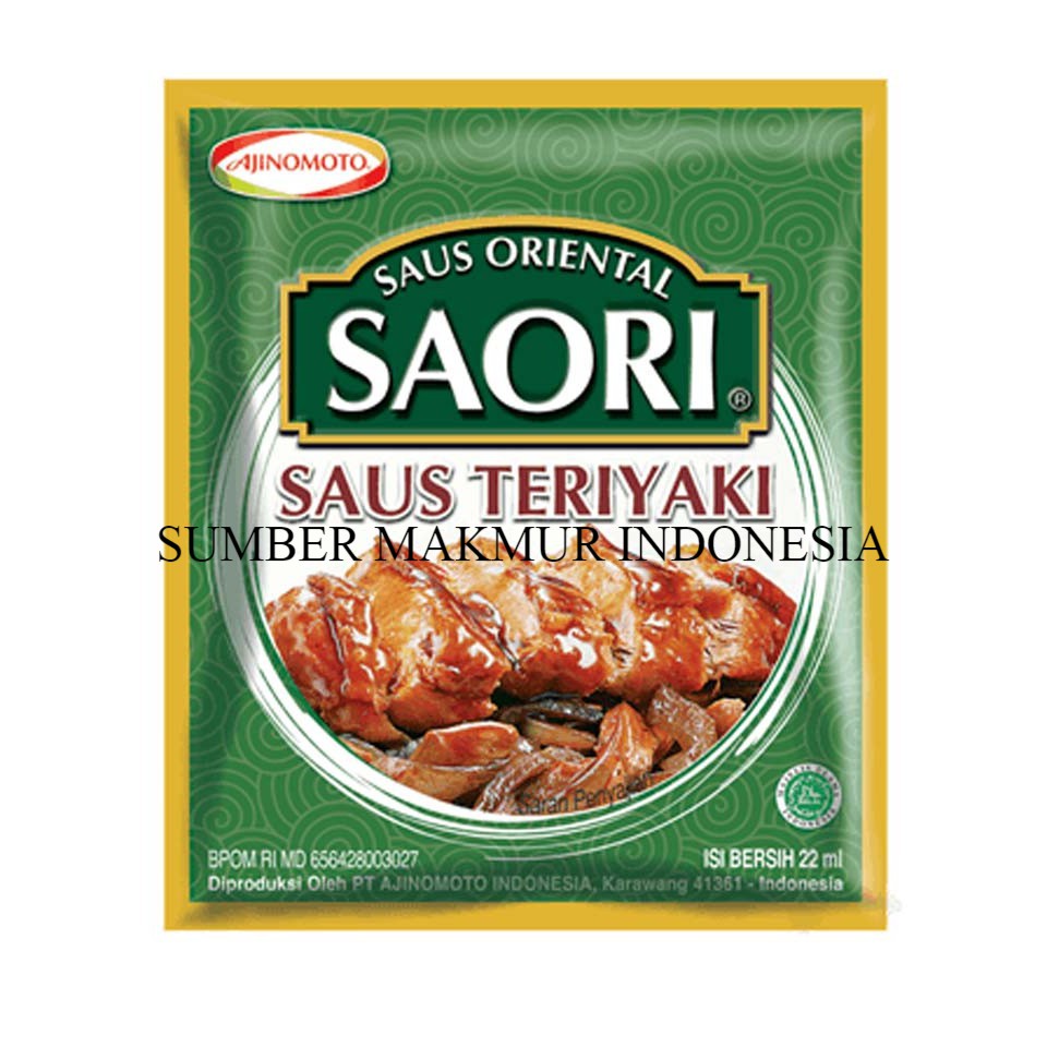 

SAORI SAUS TERIYAKI 22 ML- ECERAN (ISI 10 SACHET)