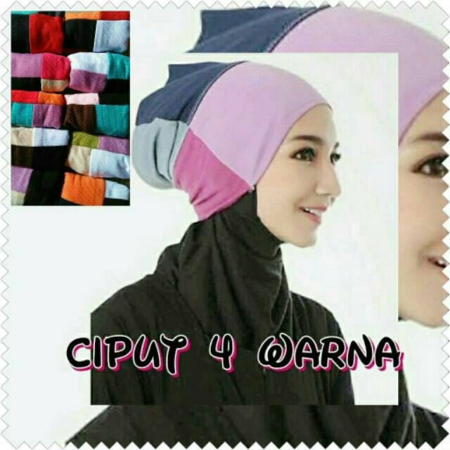 Ciput Inner 4 warna Bahan Kaos