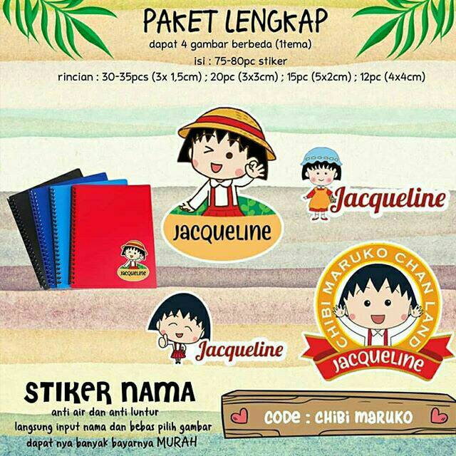

STICKER NAMA ANAK