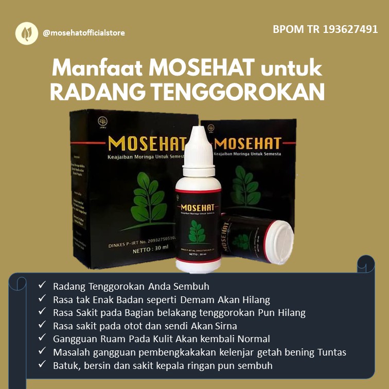 Obat Radang Tenggorokan Mosehat Jamu Tetes Herbal Ahlinya Mengobati Infeksi Tenggorokan Sariawan Indonesia