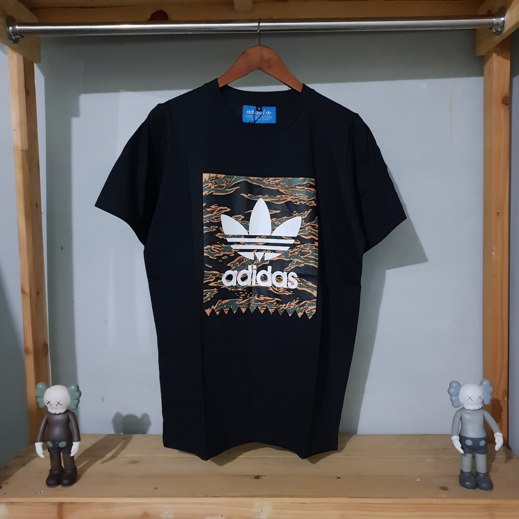 KAOS ADIDAS CAMO LOGO PREMIUM