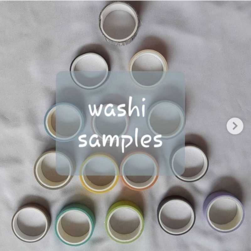 

washi tape samples