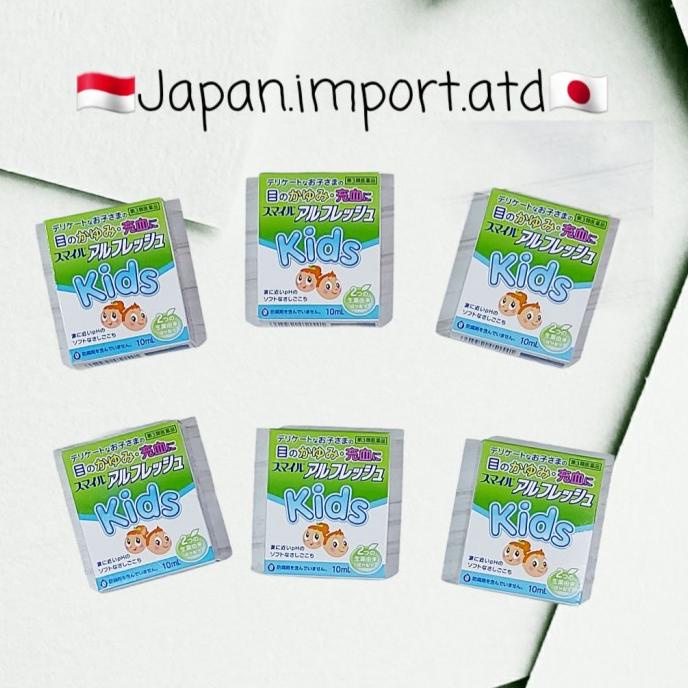 ORIGINAL Lion Smile Kids Eyedrops Obat tetes mata anak Original dari japan Murah