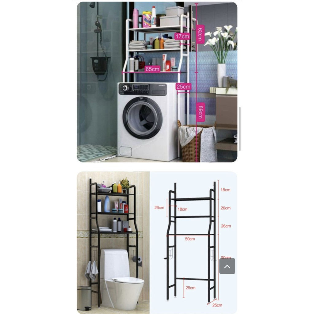 Rack Over Toilet Rak wc kamar mandi ruang dapur kitchen multifungsi