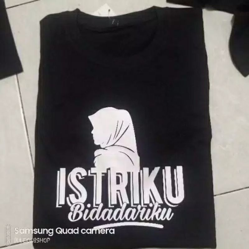 Kaos Couple Suami istri / Kaos suamiku ladang pahala /kaos istriku bidadariku.
