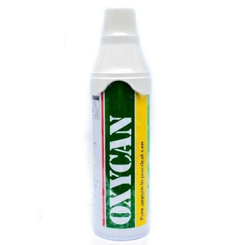 Oxycan Green Kaleng / Oksigen Portable / Alat Bantu Pernapasan