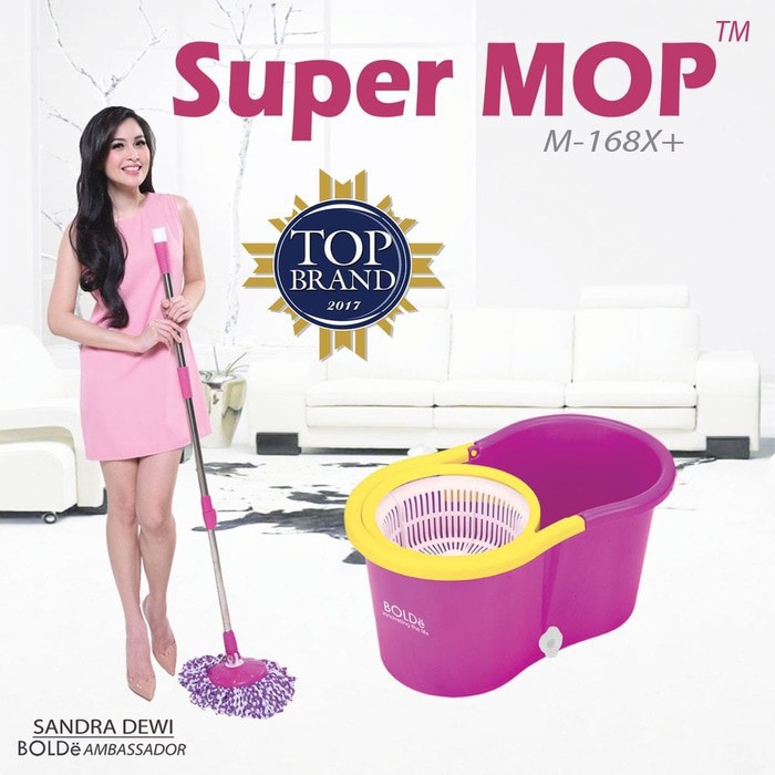 Best Seller | SUPER MOP BOLDE M-168X+ ALAT PEL SUPERMOP M168X+ M168 SUPERMOP MURAH BOLDE | TERMURAH
