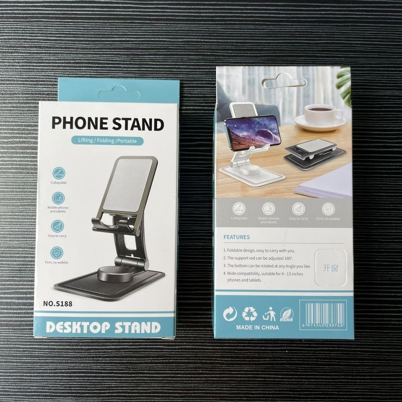 Stand Holder Hp / Tablet Bisa Dilipat / Berputar 360 Derajat