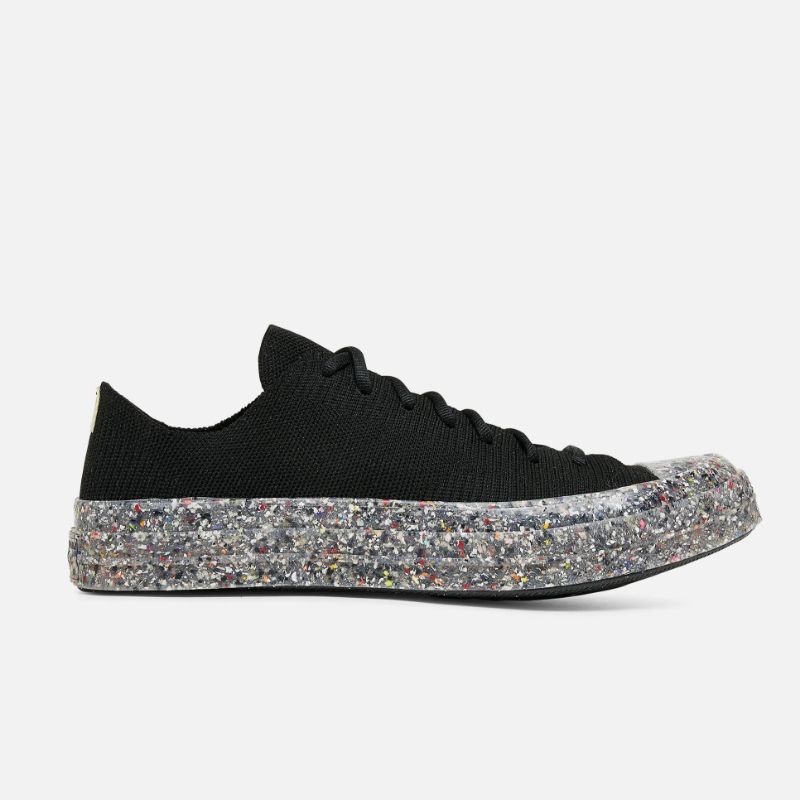 Converse Chuck 70 Renew Knit Crater Ox Black Egret 170867C