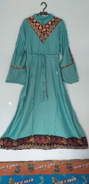 Zola_batik Batik Couple Gamis Balotelli 2480