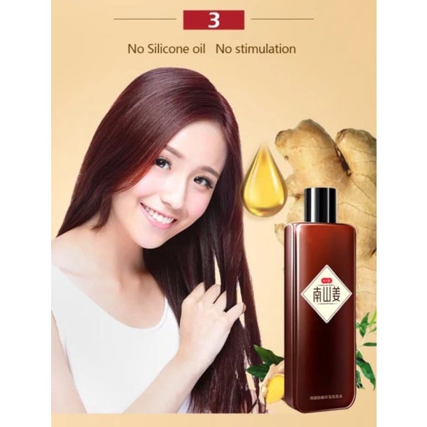 HJL Shampoo 500ml Mengatasi Rambut Rontok / Anti Ketombe &amp; Percepat Pertumbuhan Rambut Alami