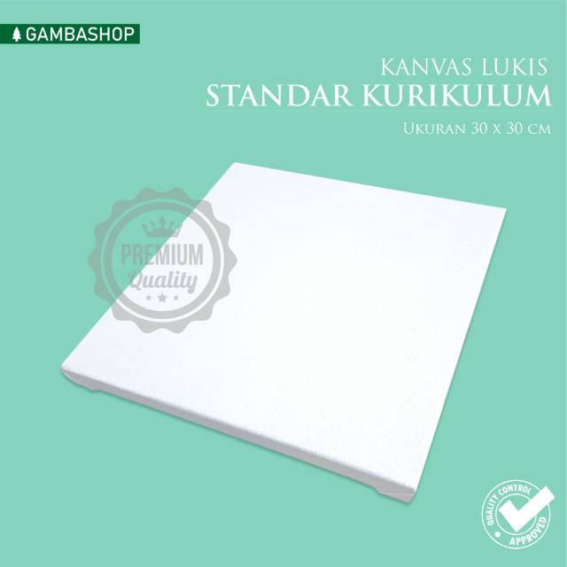 KANVAS LUKIS 30X30 CM