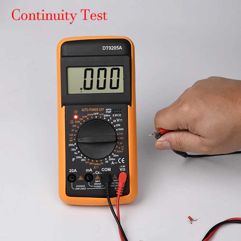 RICHMETERS Pocket Size Digital Multimeter - DT9205A