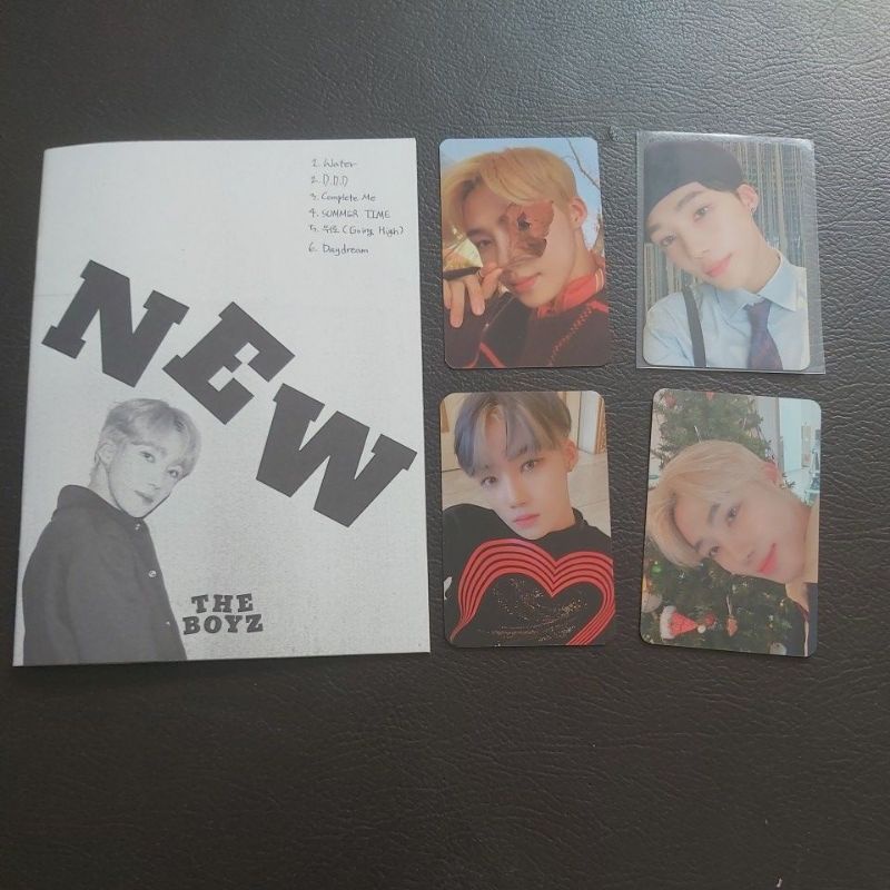 SET CHANHEE NEW THE BOYZ PHOTOZINE PHOTOCARD CHRISTMASSY BENE VC DAZED STEALER CHASE
