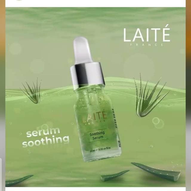 Soothing Gel Aloevera Serum Laite Skincare / serum anti iritasi BPOM MUI