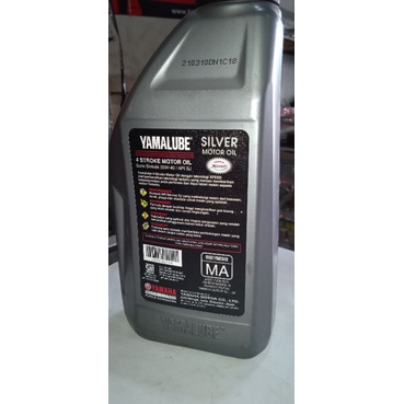 Oli Yamalube Silver oli Mesin Motor 4T Merk Yamalube Tipe Yamalube Silver Ukuran 800 ml