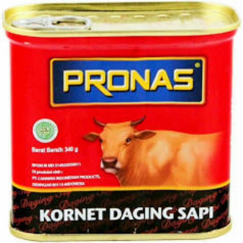 Pronas Kornet Sapi Kemasan 340 Gram