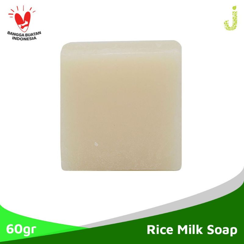 Sabun Beras Batang Wajah / Sabun Muka Rice Milk Soap Original 60gr By Tata