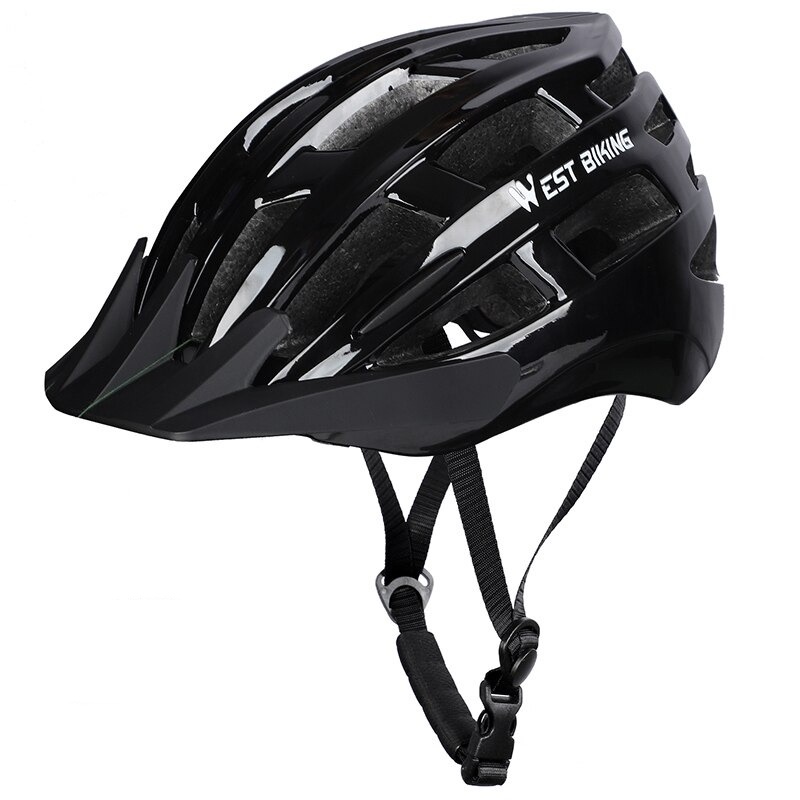 WEST BIKING Helm Sepeda Cycling Bike Helmet - TK-YP07 - Black