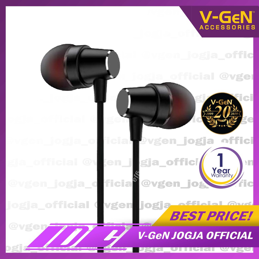 Handsfree V-GeN VEP1-21 Wired Earphone Headset