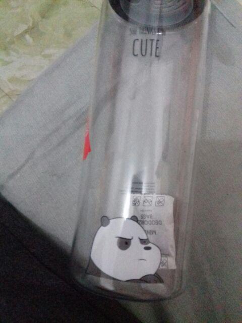 Original Miniso - Botol Minum We Bare Bears Water Bottle