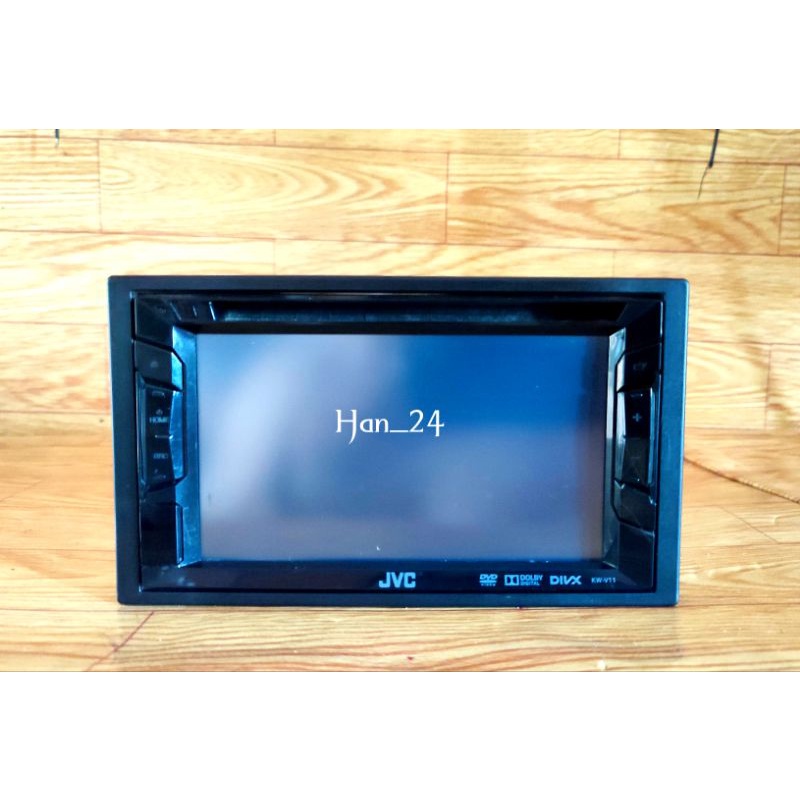 Head unit double din JVC KW AV11 ex Honda
