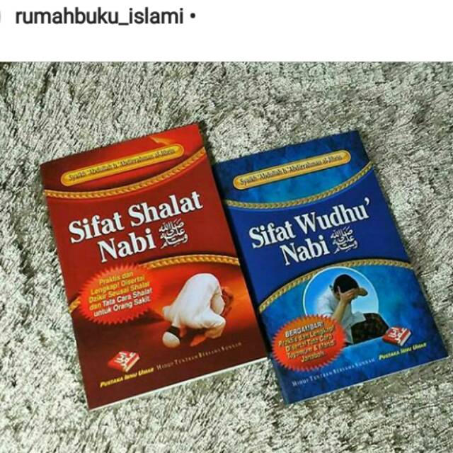 Sifat shalat dan wudhu nabi