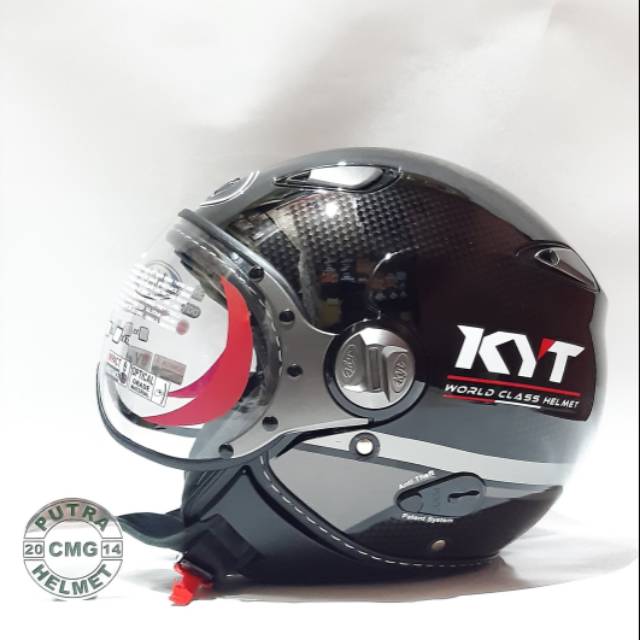 HELM KYT ELSICO 3 BLACK GUNMETAL