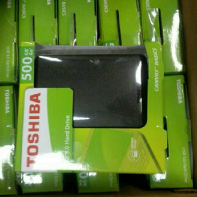 HARDISK EXTERNAL 500GB TOSHIBA MURAH