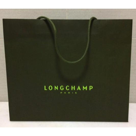 

LONGCHAMP PAPERBAG FULL GREEN SIZE EXTRA LARGE ORIGINAL BRANDED