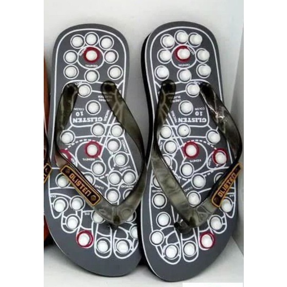 SENDAL KESEHATAN REFLEKSI GLISTEN SWISS-10 abu abu (26cm)