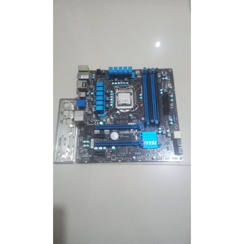 Paket Motherboard MSI Z77M G45 Normal