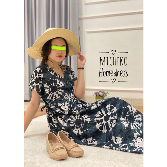 MICHIKO HOMEDRESS/KIMONO HOMEDRESS/FASHION/HOMEDRESS RAYON/DASTER KIMONO