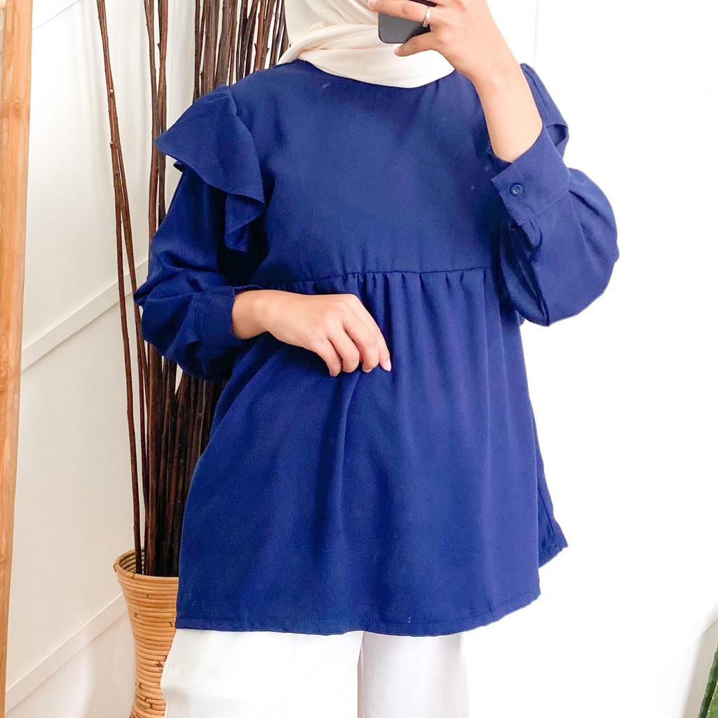 DISKON Gardena Blouse - atasan murah / blouse murah / atasan wanita / blouse wanita / atasan cantik