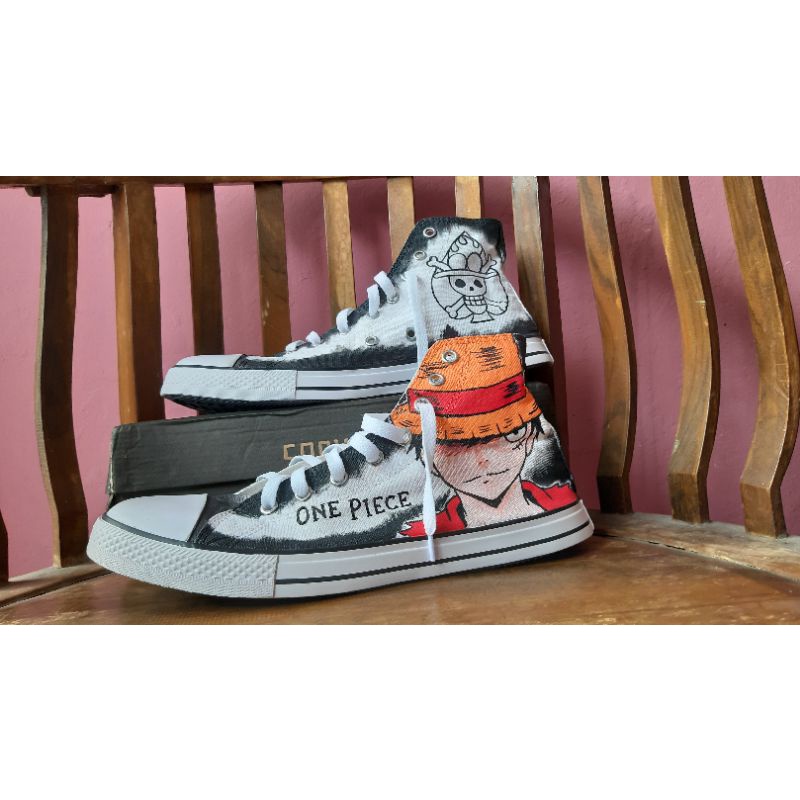 sepatu converse motif one piece