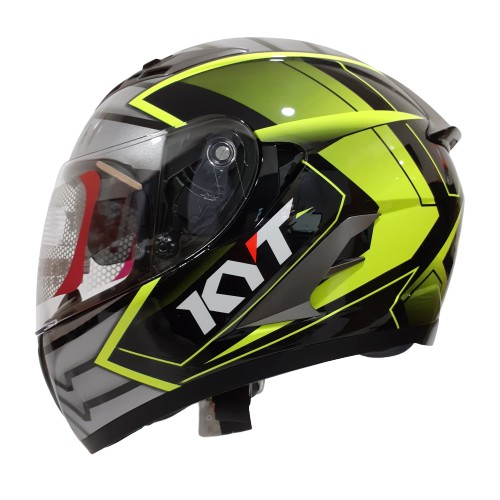 HELM KYT FALCON 2 MOTIF FULLFACE DOUBLE VISOR