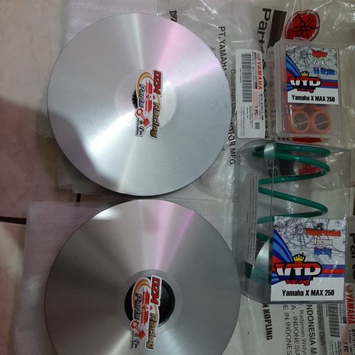 Paket Upgrade Pulley CVT Rumah Roller DZM Racing Yamaha Xmax 250