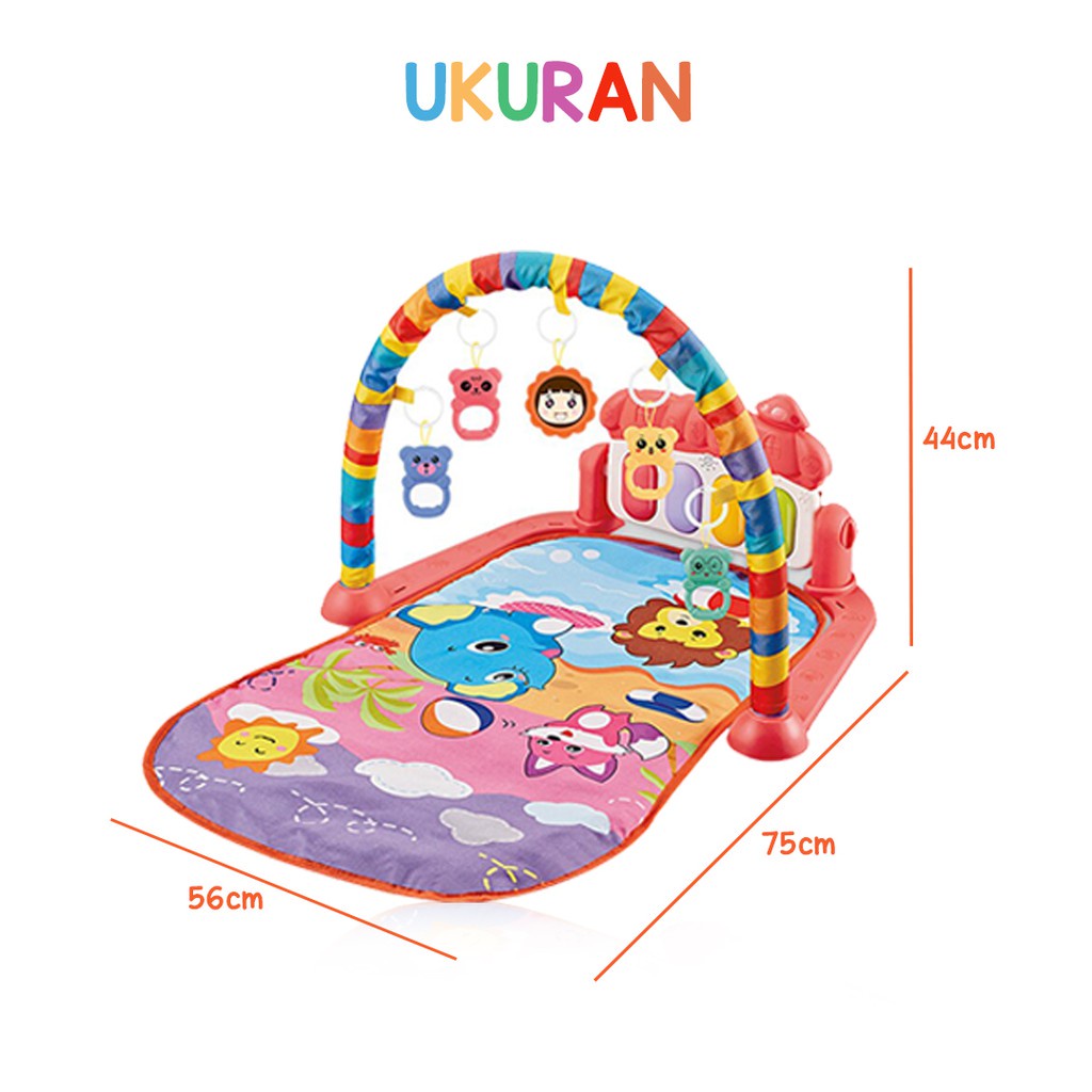 [RA] BABY GYM PLAYMATE PIANO BAYI KEYBOARD LAGU MUSIK PLAY PLAIMET PLYMAT PERLAK