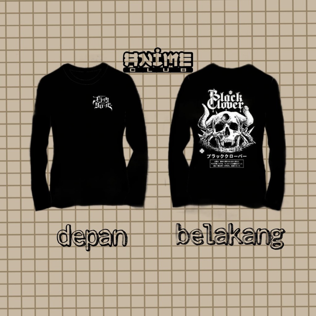 Baju Anime - LS Black Clover