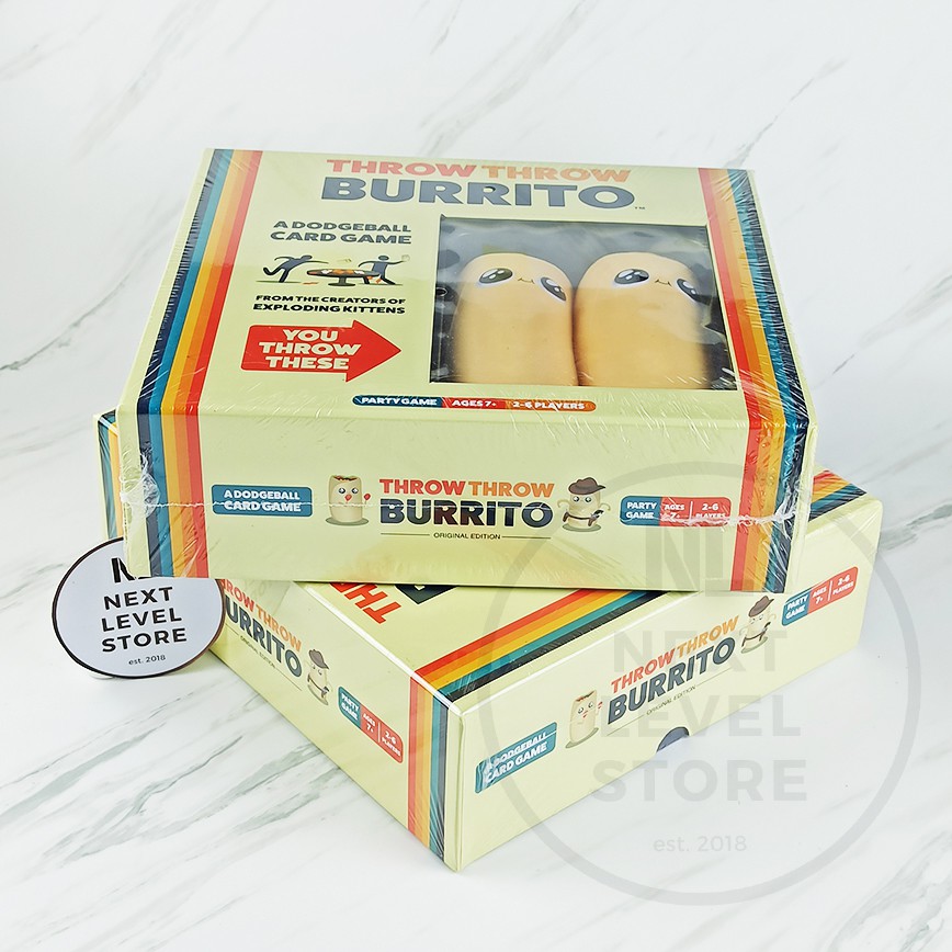 Throw Burrito Card Game Board Games by Exploding Kittens READY STOCK