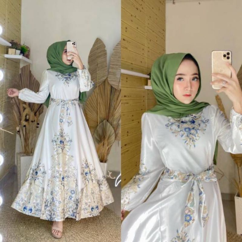 Snow White Dress Premium Import Bangkok BKK / Estilo Dress / Dress ZR