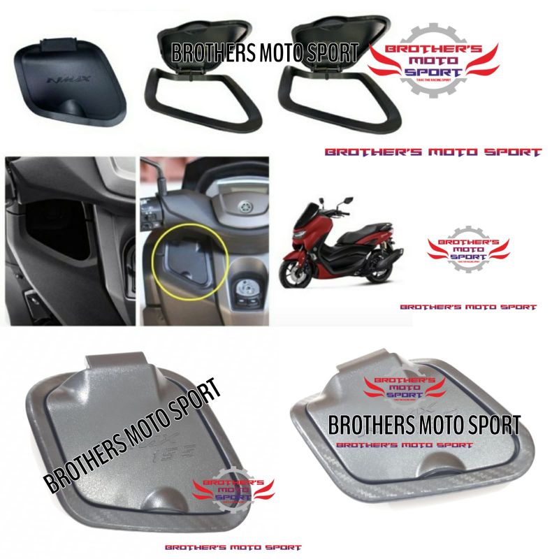 tutup laci nmax new tutup saku new nmax tutup laci kiri nmax new