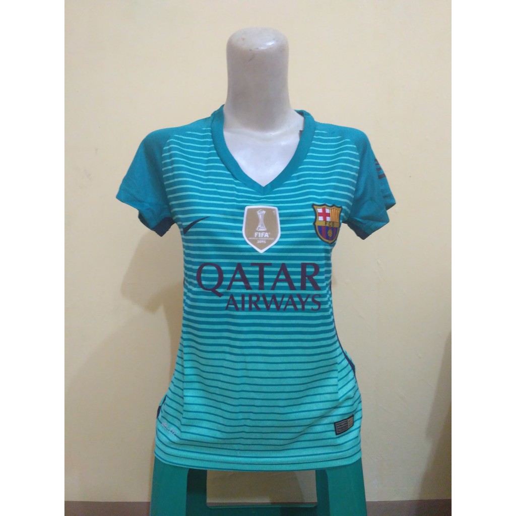 Jersey Ladies Barcelona 3rd 2016/2017 Grade ori official